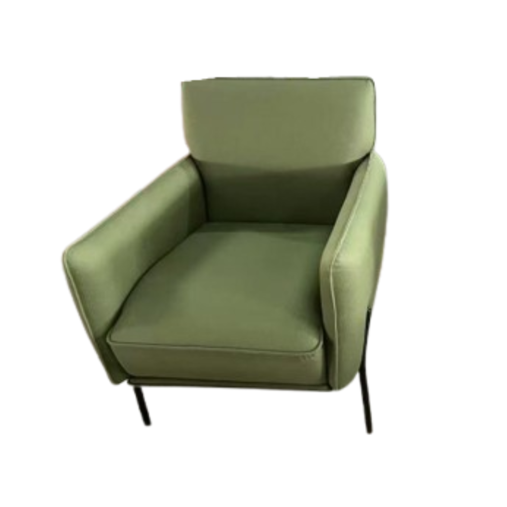 One Seater Fabric Armchair with Multi Colors