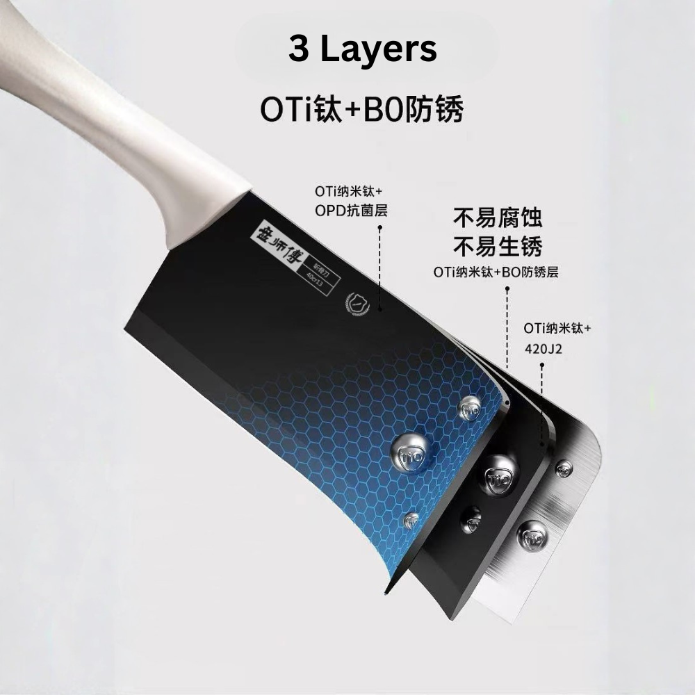 Knife set 6 pcs (5 Tools + 1 Container)