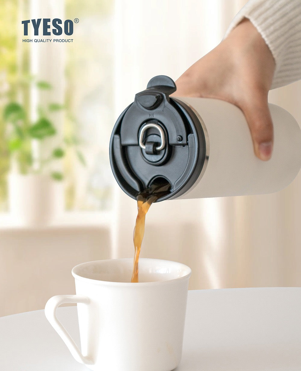 TYESO Modern Vacuum Insulated Tumbler 600ml