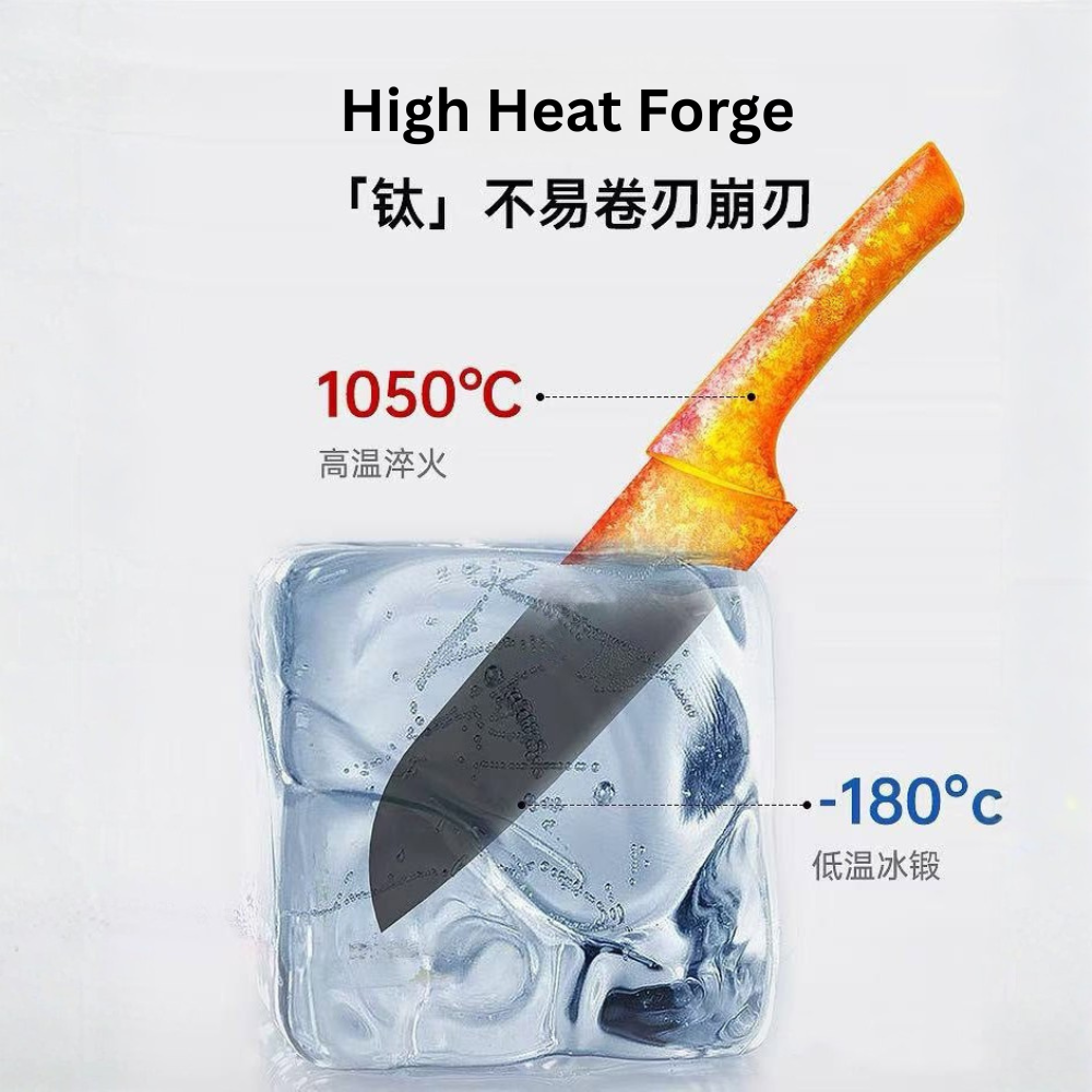 Knife set 6 pcs (5 Tools + 1 Container)