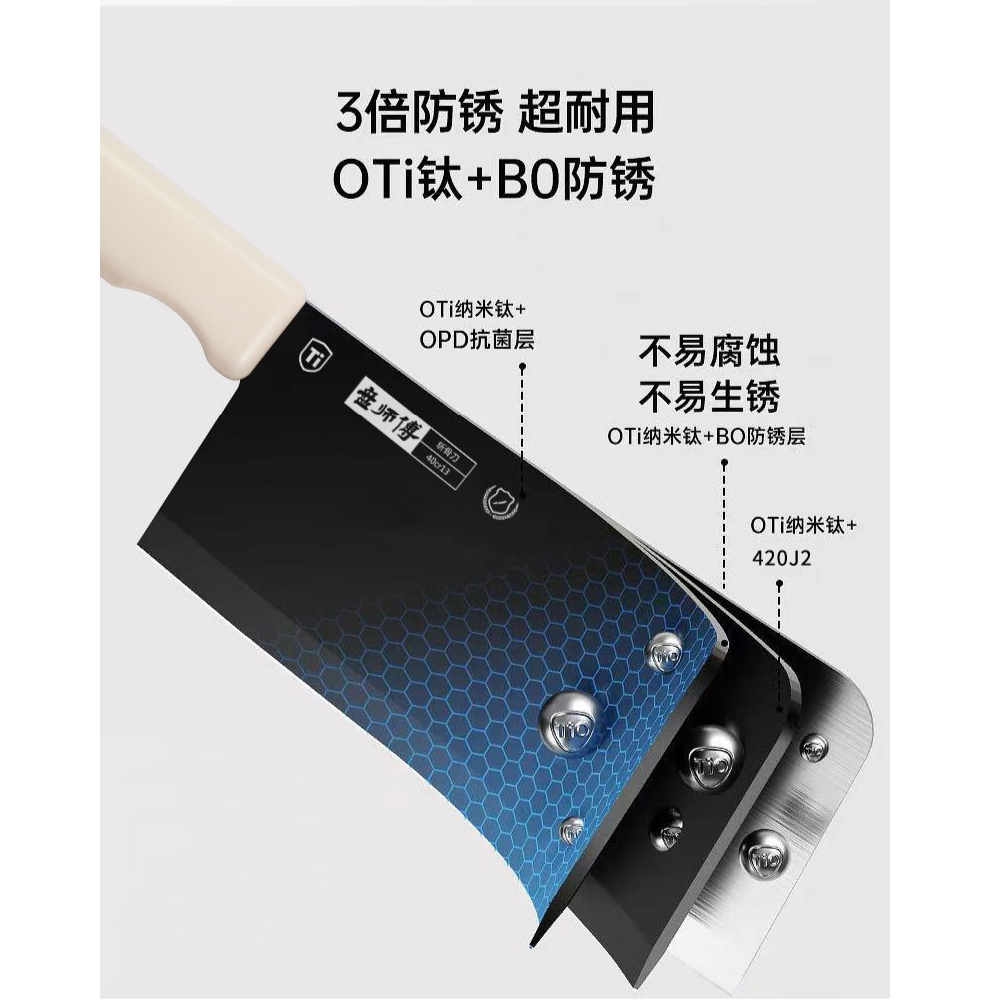 Knife set 6 pcs (5 Tools + 1 Container)