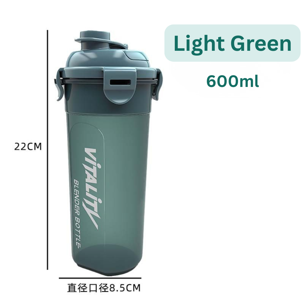 Shaker Bottle Protein and Fruit