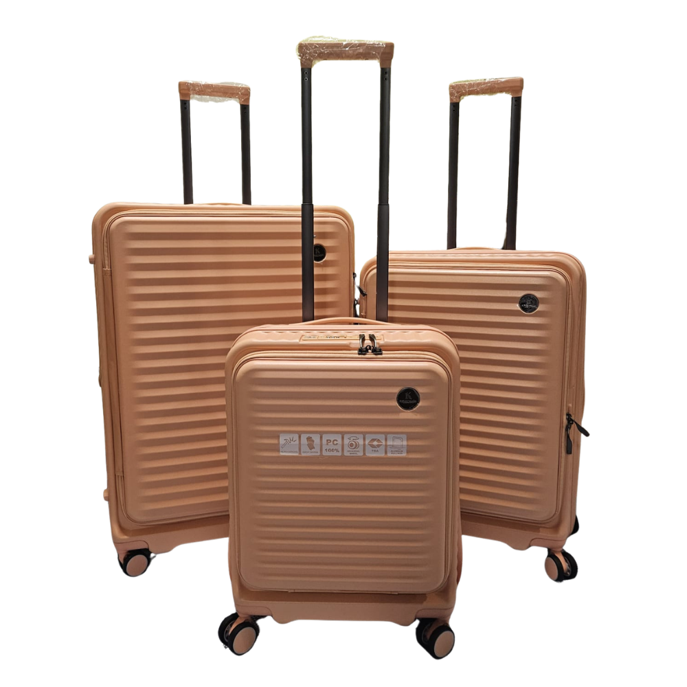 Expandable luggage Front Open Luggage 20/24/28 inch