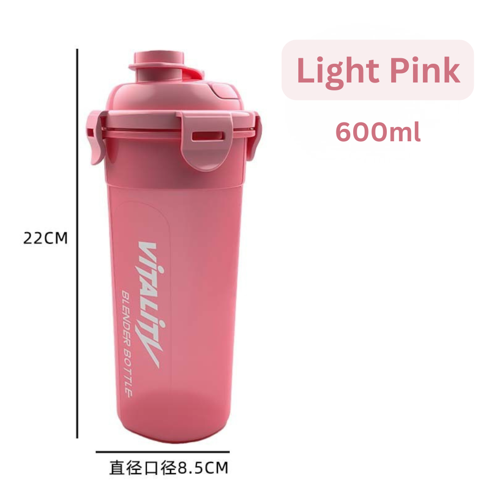 Shaker Bottle Protein and Fruit