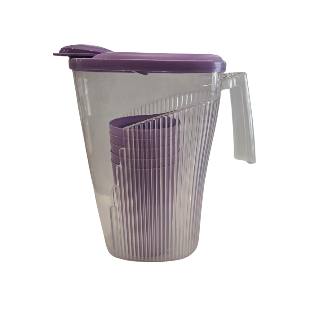 Water Jug 1.8L with 5 cups