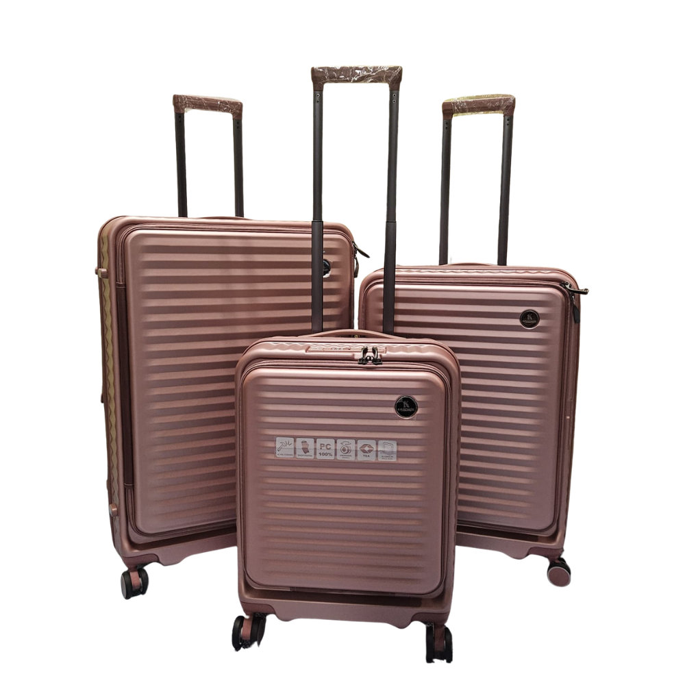 Expandable luggage Front Open Luggage 20/24/28 inch